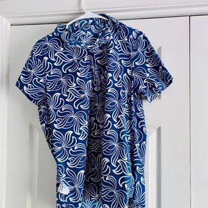 AMERICAN EAGLE Modern Hawaiian Shirt